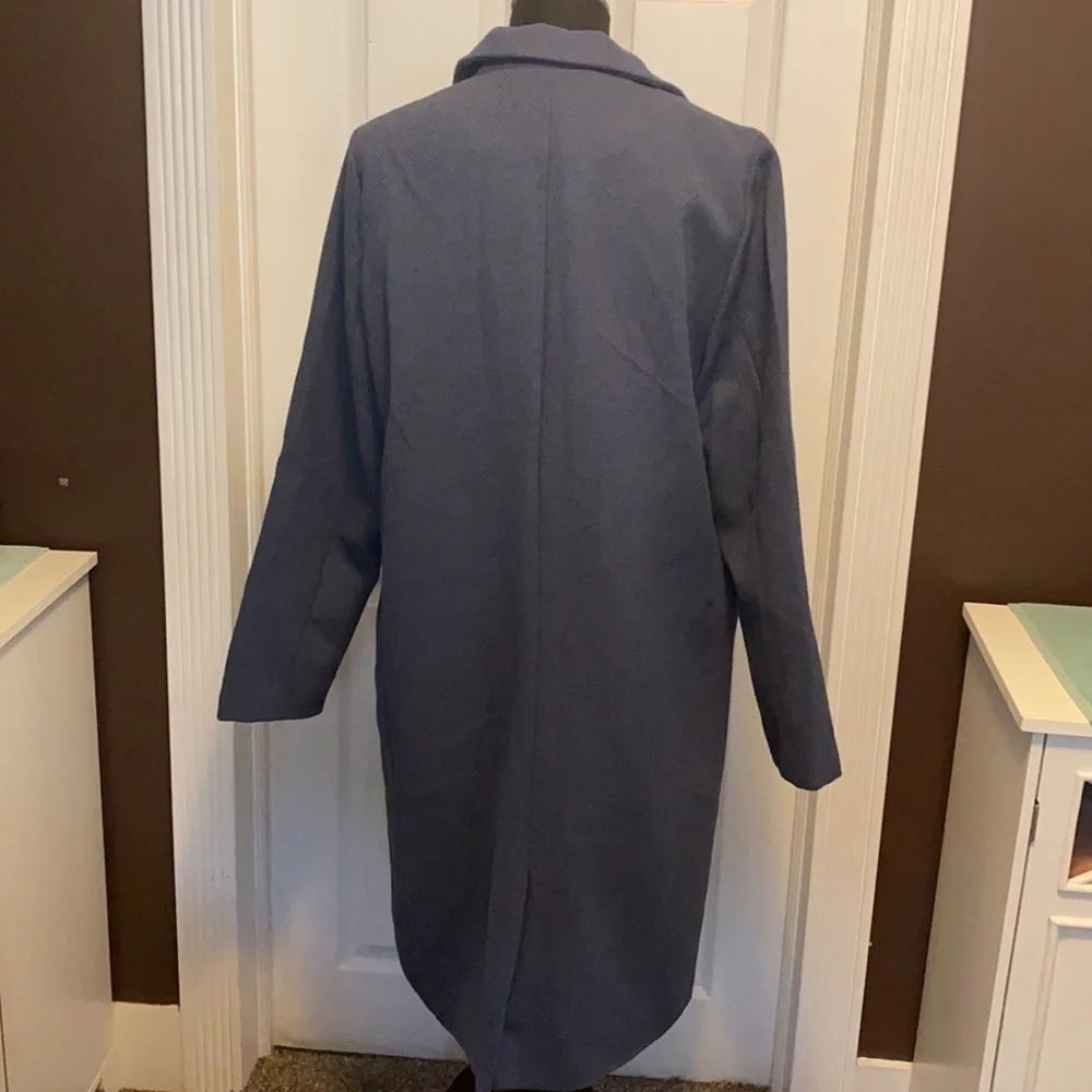 JustFab Women’s Coat. Sz XL. Chevron Pattern NWT
